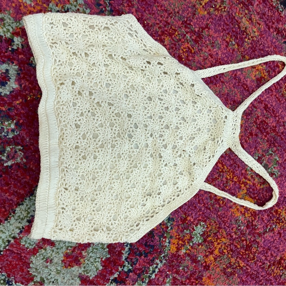 Forever21 knit halter top tank top